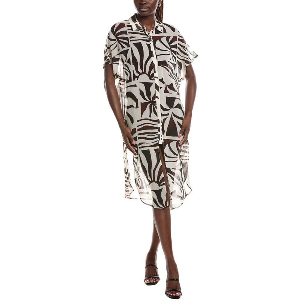 Joseph Ribkoff Womens  Midi Dress, Brown